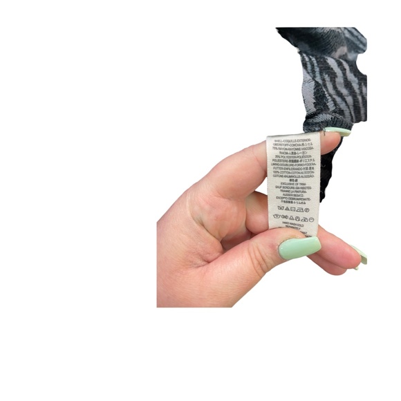 Free People Chenille Zebra Animal print dress sz 6 - Picture 3 of 4